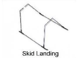 Landegestell HM-V120D06-Z-13 zu Walkera Helis