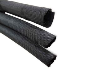 Gewebe -/ Geflechtschlauch / Kabelschutz - 1m x 5mm