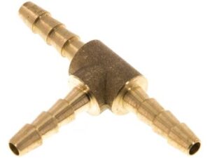 Schlauchverbinder, T-Verbinder 3-Fach Verteiler 6.5mm Messing
