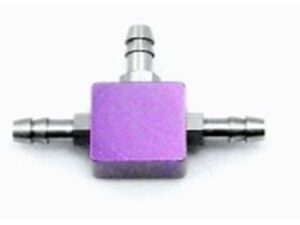 Luft 3-Fach T-Verteiler / Verbinder, D2.5 x 8 x 8 mm