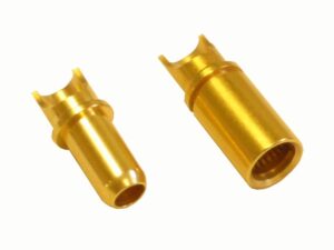 Goldkontaktstecker / Goldstecker und Buchse - 6mm Spezial Goldstecksystem