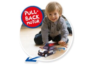 Mini Revellino Police Car - Polizeiauto /  Plüschfahrzeug