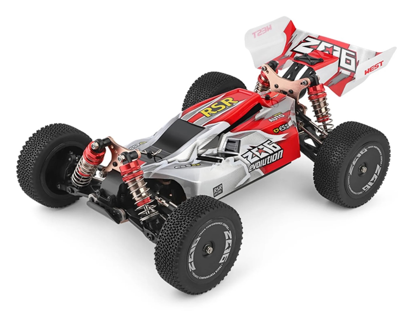 RC Buggy Z06 Evolution 4WD RC-Car - RTR-Komplett-Set 1:14 WLToys – Bild 2