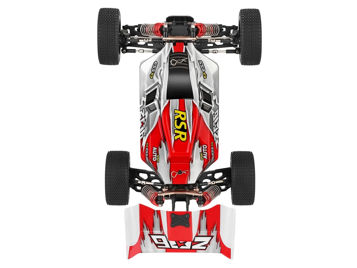 RC Buggy Z06 Evolution 4WD RC-Car - RTR-Komplett-Set 1:14 WLToys – Bild 3