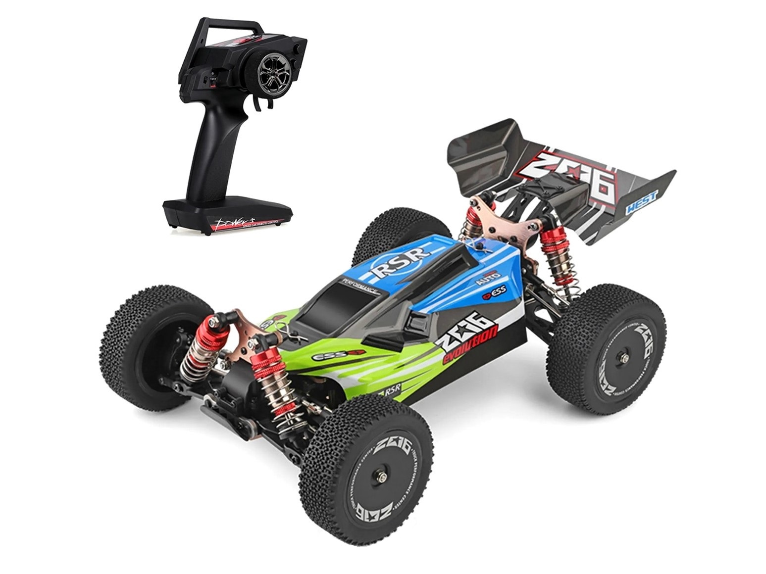 RC Buggy Z06 Evolution 4WD RC-Car - RTR-Komplett-Set 1:14 WLToys