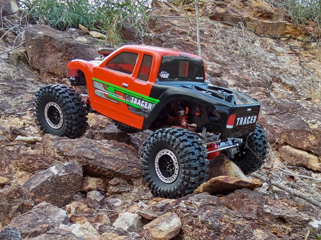 RGT-Racing Off-Road Truck Tracer - rot - 1:10 - 4WD - im A-RTR-Set – Bild 5