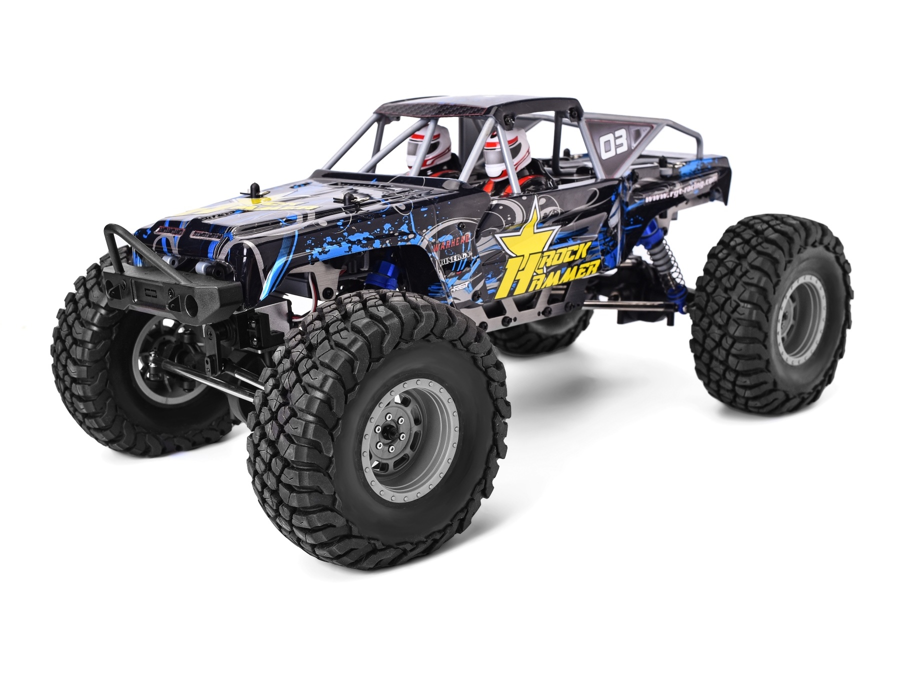 RGT-Racing Rock Hammer 1:10 - 4WD - BLAU, RTR-Set