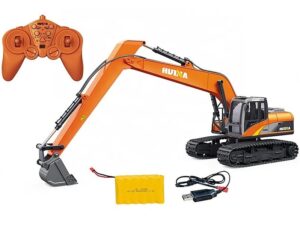 RC Schaufelbagger - Long Arm - RC Bagger Digger 1551, RTR-Set, Huina