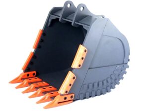 Baggerschaufel / Löffel - ROCK aus Stahl zu RC Bagger Volvo EC360 / 360L