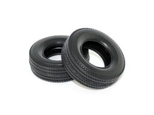 Reifen / Pneu 385/65 R22.5 für 1:12 / 1:14 LKW und Anhänger Modelle