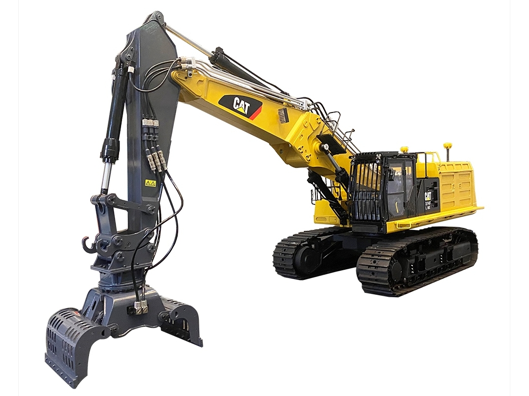 Hydraulischer RC Schaufelbagger CAT 374F mit Greifer, RTR-Set, 1:14 – Bild 2