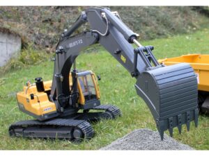 Schaufelbagger Volvo EC360 / Earth Digger 360L, 1:14 - Vollmetall, RTR-Set