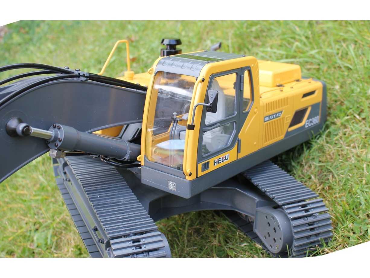 Schaufelbagger Volvo EC360 / Earth Digger 360L, 1:14 - Vollmetall, KIT-Bausatz – Bild 4