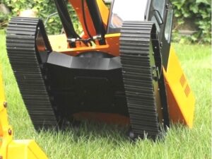 Kette / Raupe Alu-Guss, komplett V2 zu Schaufelbagger 4200XL, 1:12