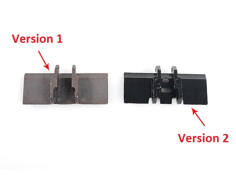 Kette / Raupe Alu-Guss, komplett V2 zu Schaufelbagger 4200XL, 1:12 – Bild 4