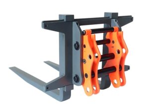 Staplergabel mit Schnellwechsler zu Radlader 1:12