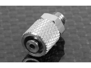 Anschlussnippel gerade, M3 für Hydraulikschlauch 4mm