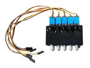 Hydraulik Ventilblock 5 Kanal für RC Modelle 1:14
