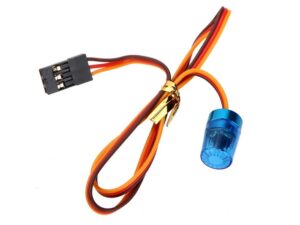 Drehlicht Warnlicht - BLAU - für RC Baumaschinen und LKWs 1:10 - 1:16