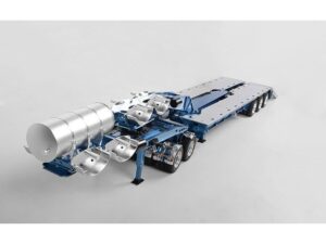 Tieflader - Sattelauflieger, Swingwing 3x8 mit 2x8 Dolly-Auflieger