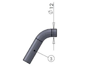 Schalldämpfer-Schlauch, Silikon zu Kanisteranlage DLE20RA