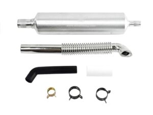 Kanister-Schalldämpfer mit Auspuffkrümmer zu DLE30, DA30, EME35