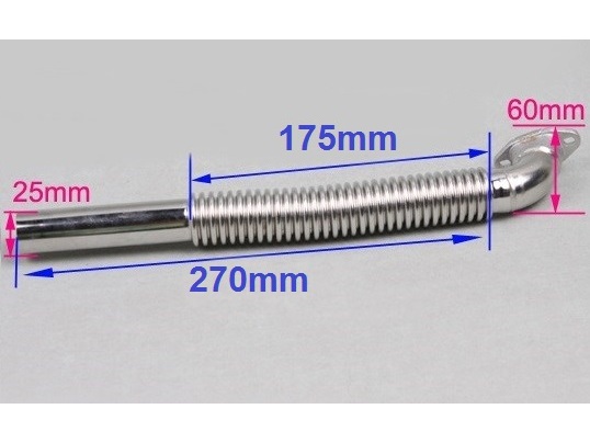 Kanister-Schalldämpfer mit Auspuffkrümmer zu DLE55, DA50, EME55 – Bild 3