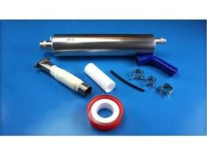 Kanister-Schalldämpfer mit Auspuffkrümmer mit Smoke zu DLE55RA