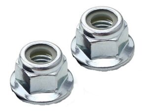 Propellermutter silber M5 (rechtsdrehend) für linksdrehende Motoren 2 Stück