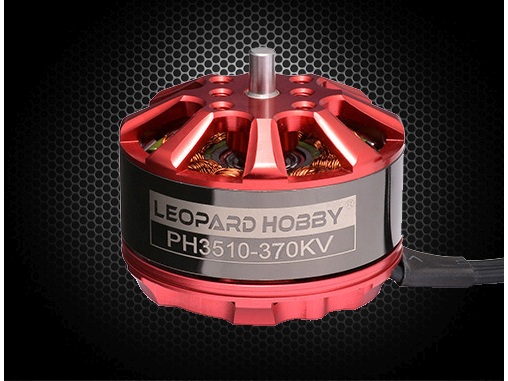 Leopard Multicopter Outrunner Motor PH3510-23T 370KV - 350W, rechtsdrehend