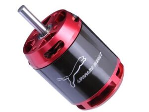 Leopard Brushless Outrunner Motor LC700, KV460, HELI + Flug