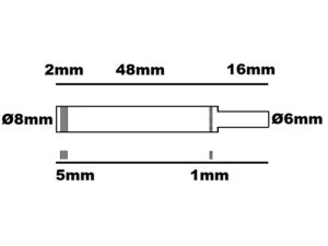 Welle zu Leopard Brushless Outrunner LC5055