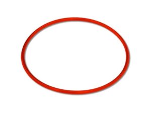 Silikon O-Ringe / Dichtringe für Wasserkühler 28mm, 2 Stück