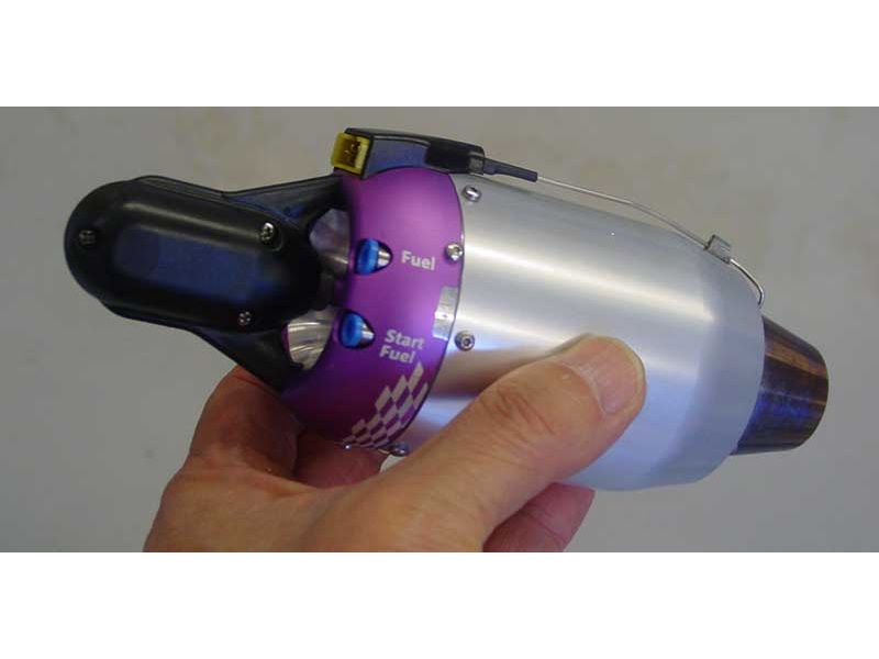 Kerosen Jet-Turbine JetCat P20SX mit Kerosen-Start 2.4 kg Schub – Bild 2