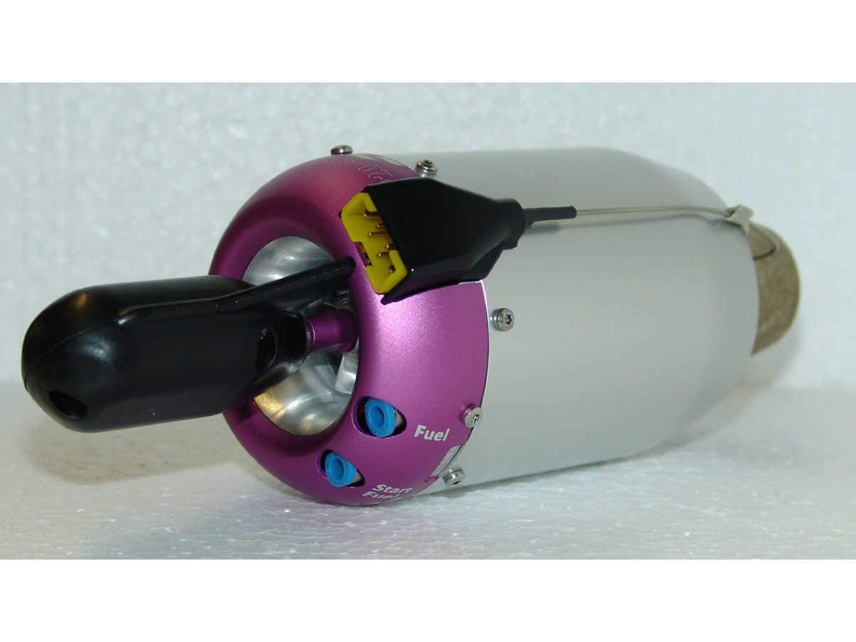 Kerosen Jet-Turbine JetCat P20SX mit Kerosen-Start 2.4 kg Schub