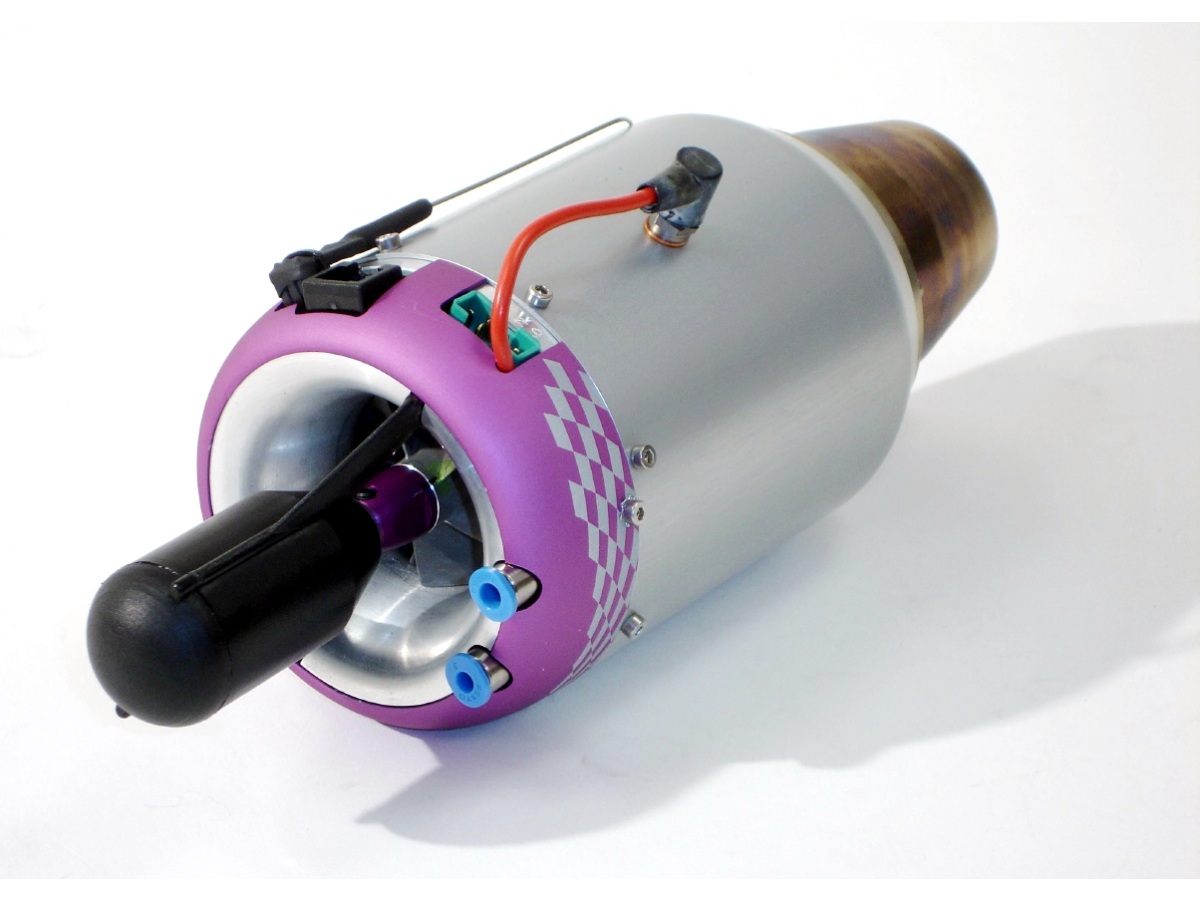 Kerosen Jet-Turbine JetCat P60SE 62N bei 165000 1/min