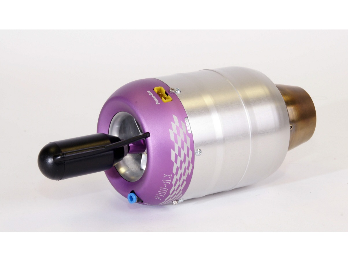 Kerosen Jet-Turbine JetCat P100-RX mit Kerosen-Start 100N bei 152000 1/min