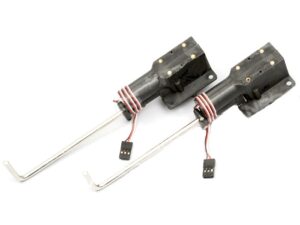 Elektrisches Einziehfahrwerk, 4.0mm/ 90 Grad drehend, Dynam DY-1054 F6F-10 / 2 Stück