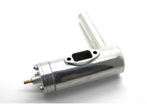 Schalldämpfer mit Spiral-Smokeranschluss für 20 - 40ccm Motoren