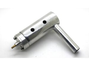 Schalldämpfer mit Spiral-Smokeranschluss für 20 - 40ccm Motoren