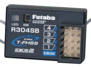 Empfänger 4-Kanal R304SB - Telemetrie, 2.4GHz Futaba