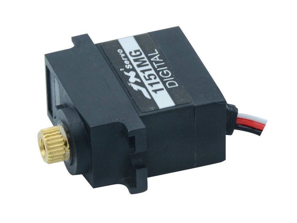 JX-Servo PDI-1151MG, Stellkraft 3.6kg - 23.2x12.5x25.6mm - wasserdicht – Bild 3