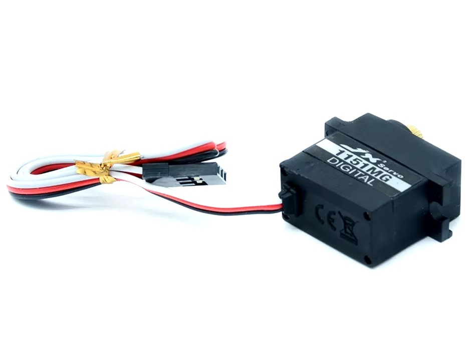 JX-Servo PDI-1151MG, Stellkraft 3.6kg - 23.2x12.5x25.6mm - wasserdicht – Bild 4