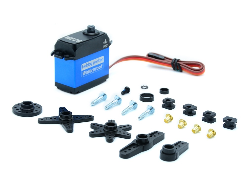 Digital Coreless HV-Servo WP26, Stellkraft 26.0kg – Bild 2