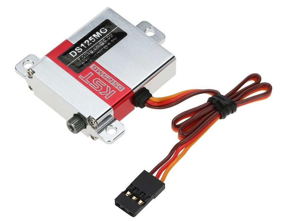 KST Servo DS125 MG "Thin" Digital, 10mm, Stellkraft 7.0kg/cm 6V