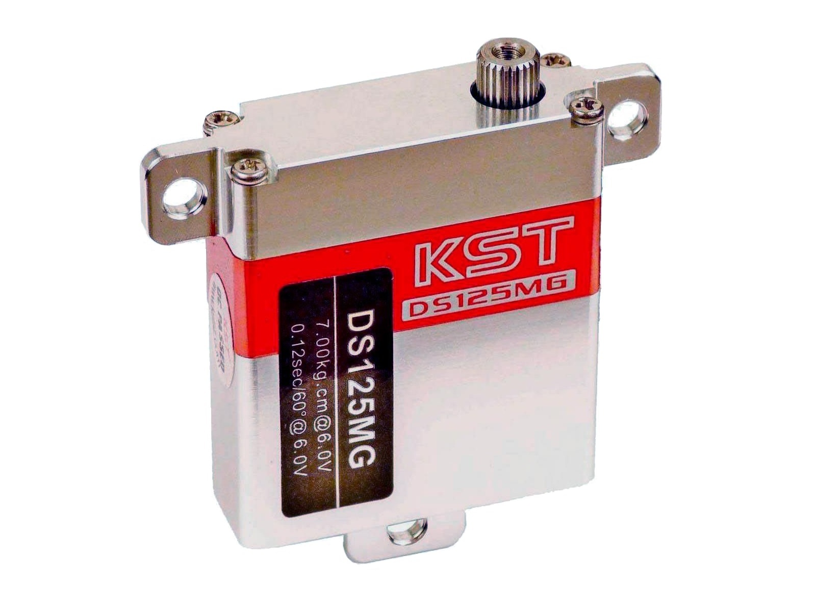 KST Servo DS125 MG "Thin" Digital, 10mm, Stellkraft 7.0kg/cm 6V – Bild 2