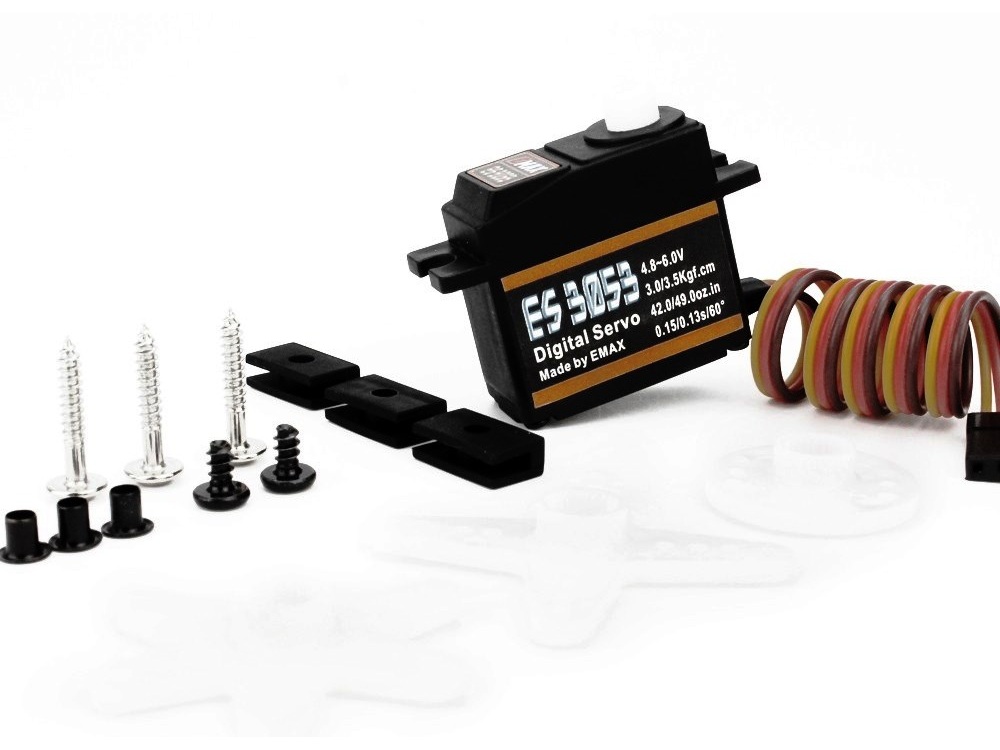 Emax Digital Servo ES3053, 17gr, 3.5kg Stellkraft – Bild 4