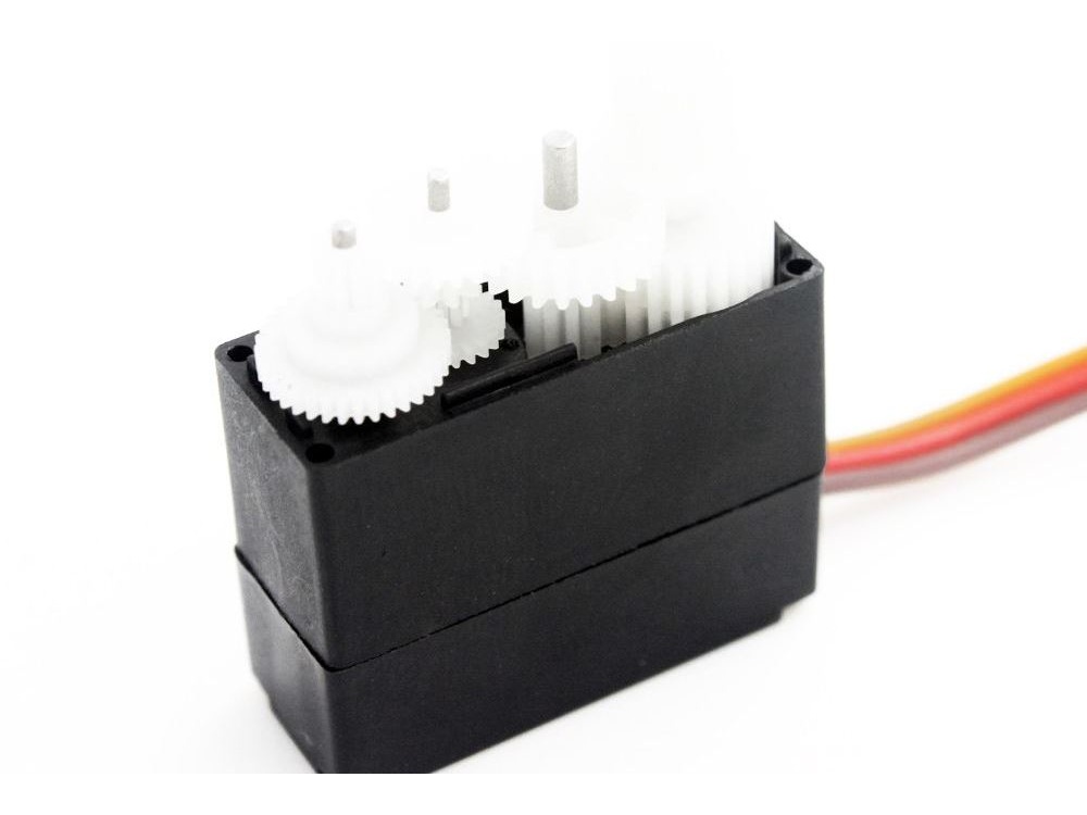 Emax Flächenservo ES3301, 10.6gr, 2.2kg Stellkraft, 9mm – Bild 5