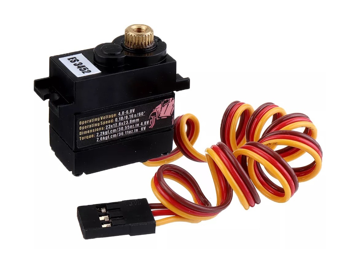Emax RC Car Servo ES3452 MG, 16gr, 2.6kg Stellkraft, wasserdicht – Bild 4