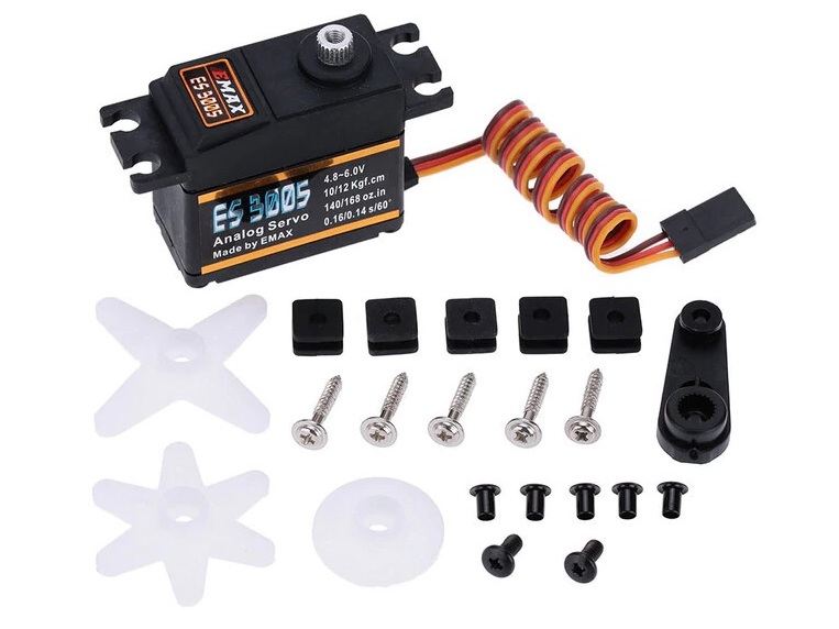 Emax Analog Metallgetriebe Servo ES3005 MG, 42gr, 12kg Stellkraft – Bild 4